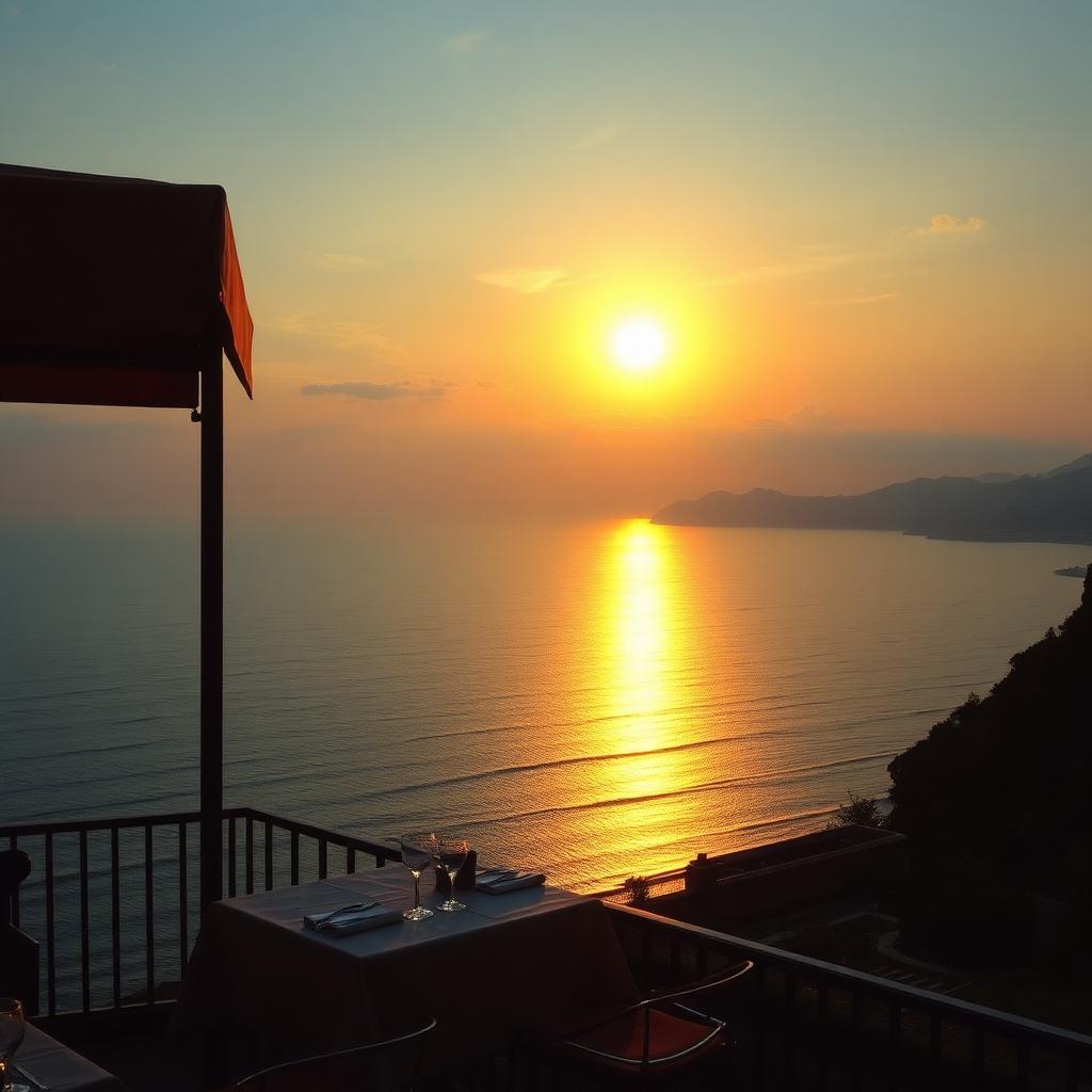 Tramonto sul Golfo